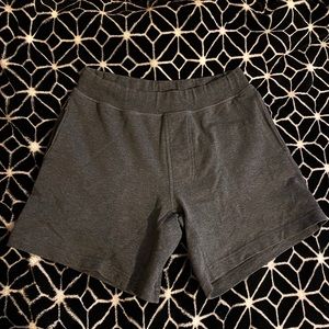 Grey Lululemon shorts